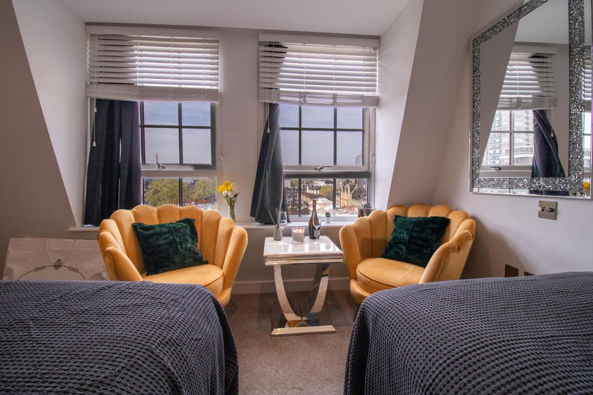 Luxurious 1-Bedroom Penthouse In Marble Arch 71 Лондон Екстериор снимка